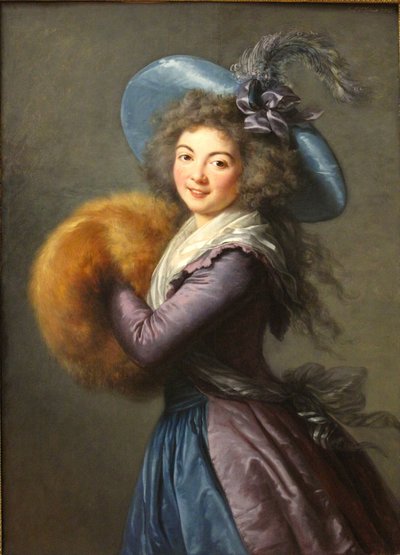 Portrait of Madame Molé-Reymond by Elisabeth Louise Vigee Lebrun